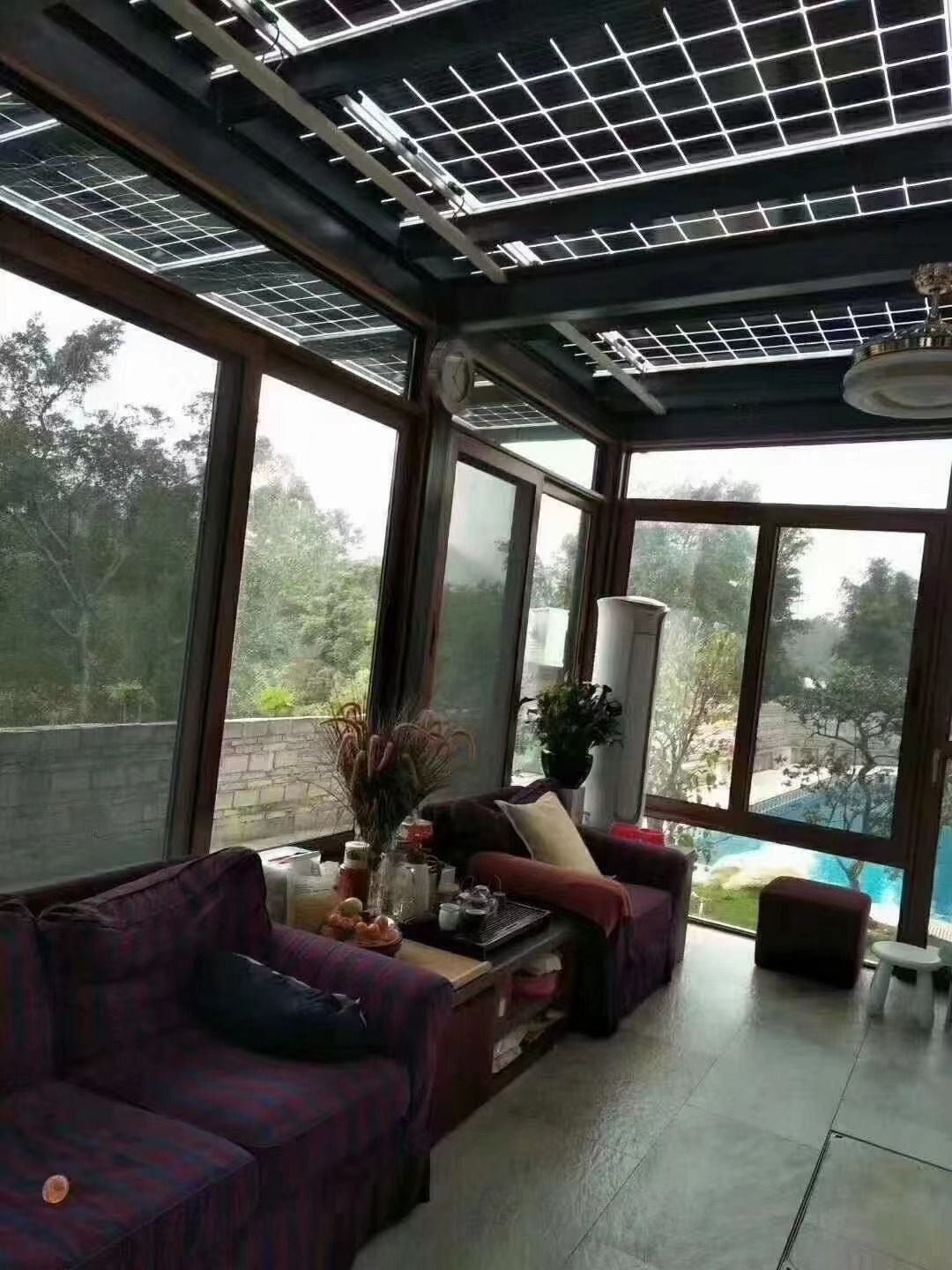 迪庆20kw+15kwh智能AI别墅太阳能发电系统